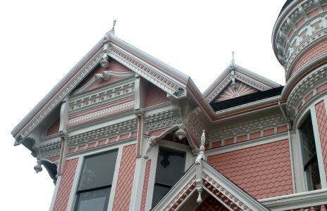 Victorian Building in Eureka, CA