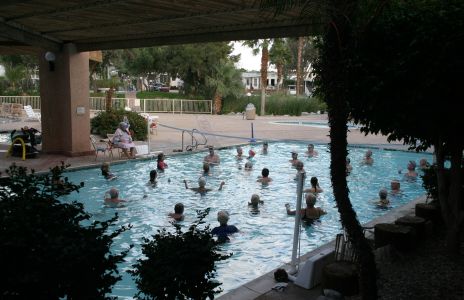 Pools at Caliente Springs Resort, Desert Hot Springs, CA