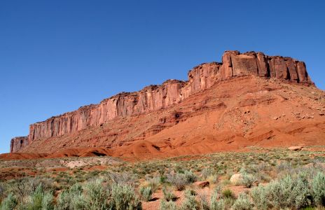 Rock Formation along the Colorado River, Utah