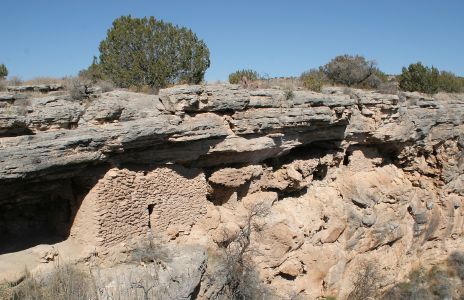 Stone House in one side of Montezuma's Well