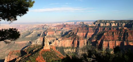 View of the Grand Canyon National Park from Point Imperial