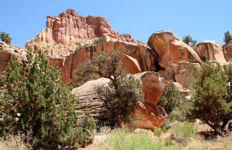 Rock Formations, Capitol Reef National Park