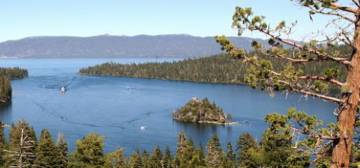 Island in Emerald Bay, Lake Tahoe, CA