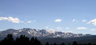 Rocky Mountains from Leadville