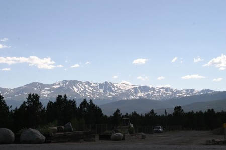 Rocky Mountains from Leadville