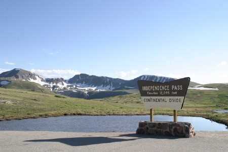 Independence Pass in the Rocky Mountains