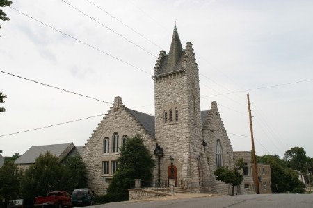 Old Stone Church in Alton, IL