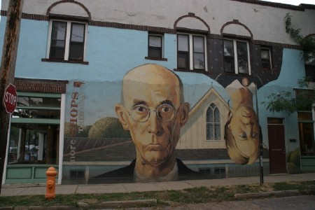 American Gothic Mural