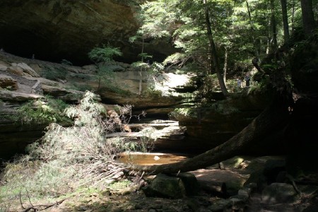 Old Man's Cave in Hocking Hills, Ohio