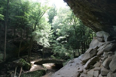 Old Man's Cave in Hocking Hills, Ohio