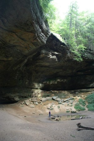 Ash Cave in Hocking Hills, Ohio