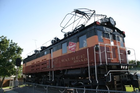 electric locomotive that serviced the Milwaukee Road