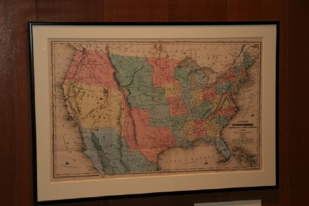 1800s Map of US