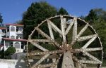 Could it be a very large water wheel?