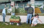 Produce Stand Mural