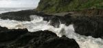 Waves Crashing at Devils Churn near Cape Perpetua