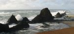 Waves Crashing on Seal Rocks