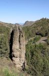 Rock Formation near John Day Lava Beds in Eastern Oregon