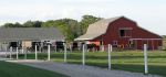 Amish Buggies and Barn
