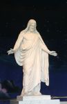Statue of Christ in North Visitors Center, Temple Square, Salt Lake City, UT