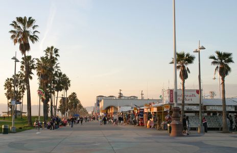 Boardwalk at Venice Beach, CA
