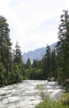 Merced River in Yosemite National Park, CA