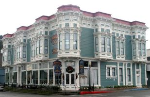 Beautiful Victorian Building in Ferndale, CA