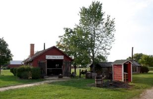 Blacksmith Shop at Amish Acres