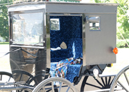 Inside an Amish Buggy