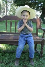 boy in cowboy hat