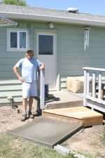 Our New Back Steps