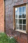 Old Window and Curtain in Bodie