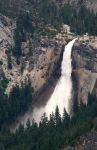 Nevada Falls from Glacier Point in Yosemite